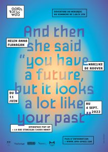 And she said "You have a future but it looks a lot like your past"